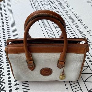 Dooney and Burke vintage leather handbag
